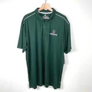 Colosseum Dartmouth Polo Shirt NCAA College Team Apparel Green‎ Men's XXL